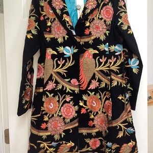 Paparazzi Embroidered Coat